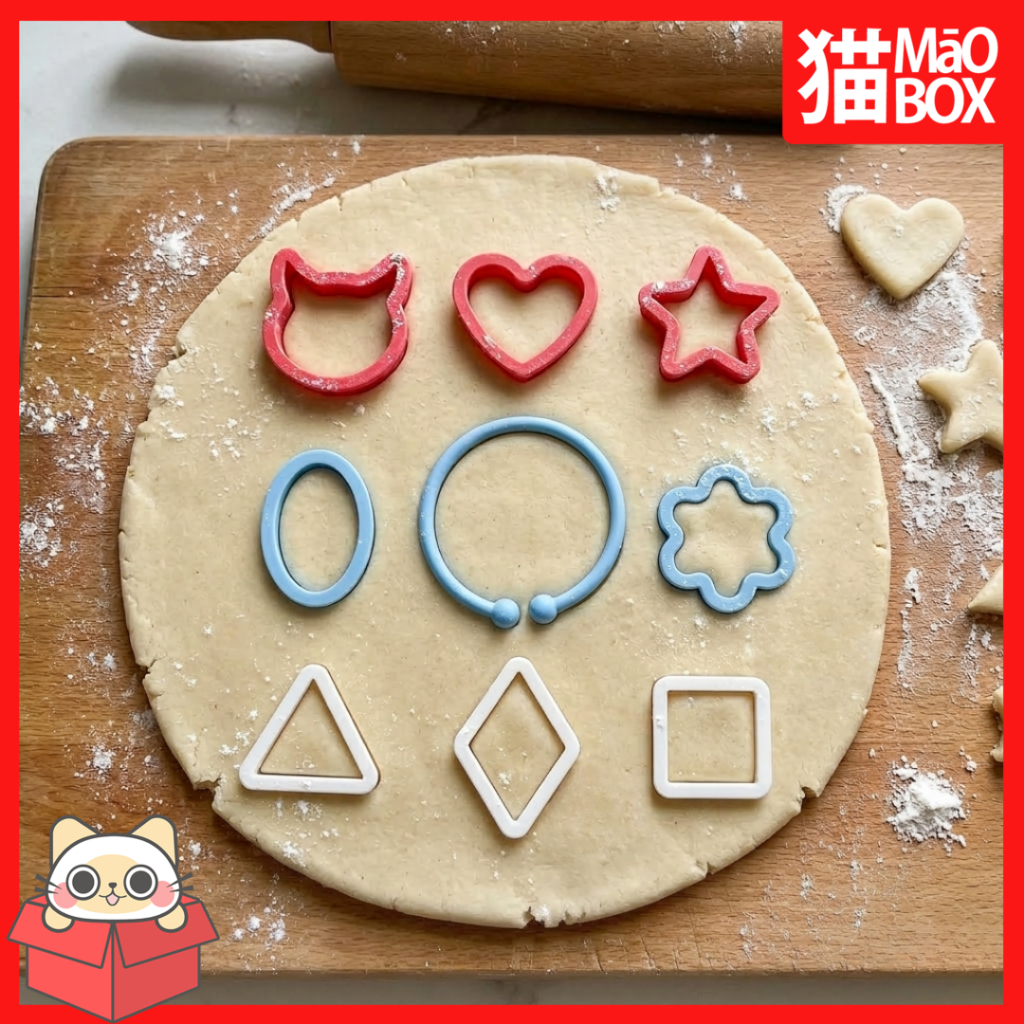 LAVINA CETAKAN KUKIS / CETAKAN LUCU / CETAKAN KUE / CETAKAN UNIK - MAOBOX