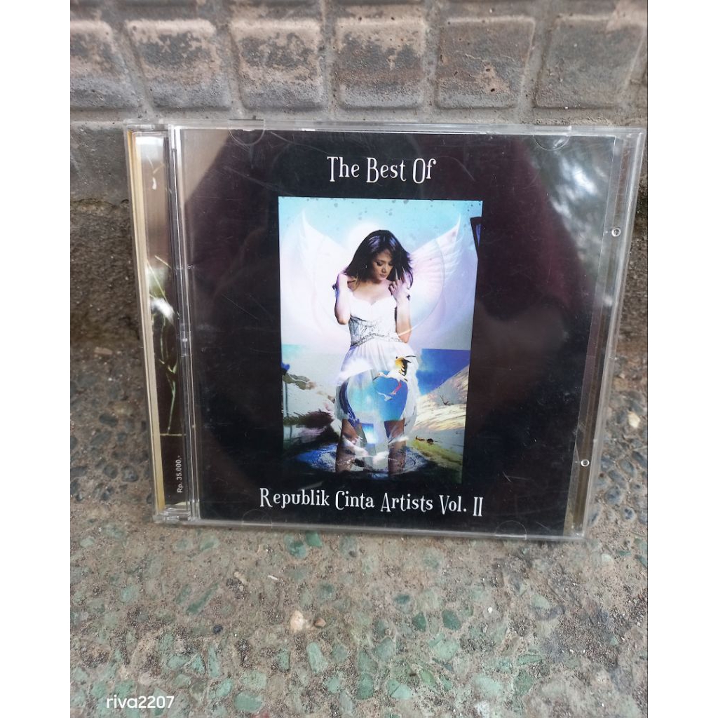 cd the best of republik cinta artists vol II - dewa 19 - andra - mulan jameela