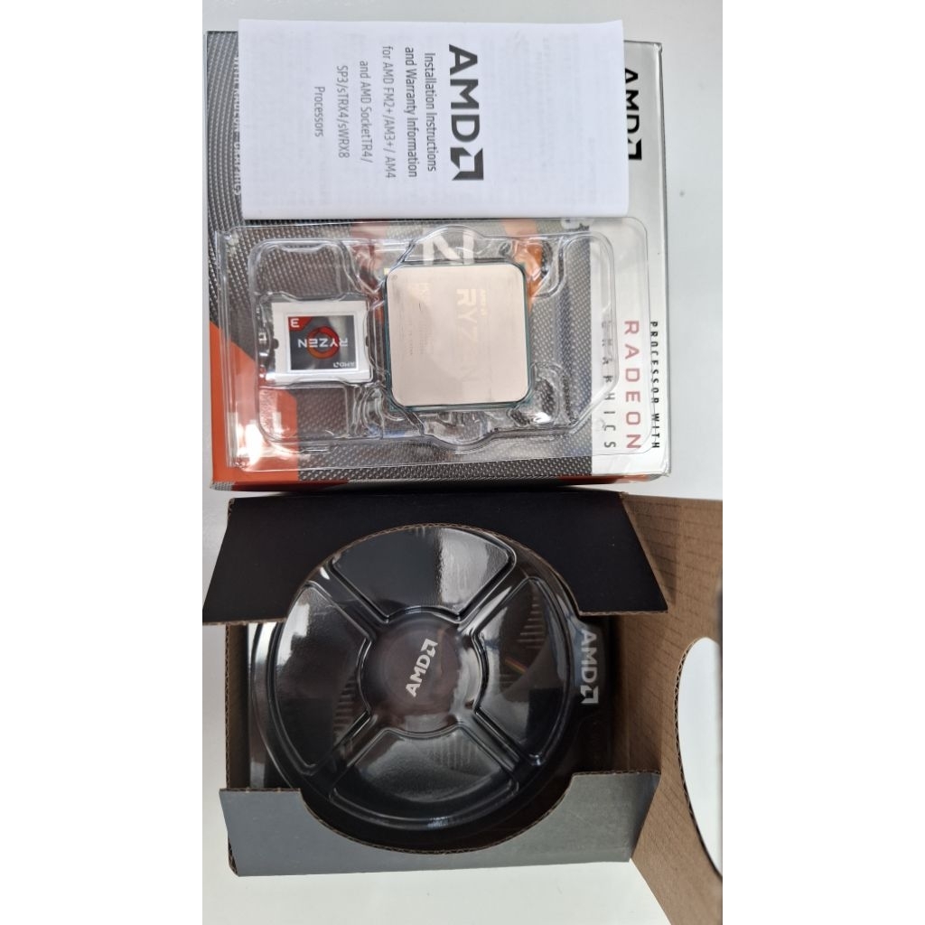 AMD Ryzen 3 3200G ( 4 Core 4 Thread, Vega 8 iGPU) SECOND