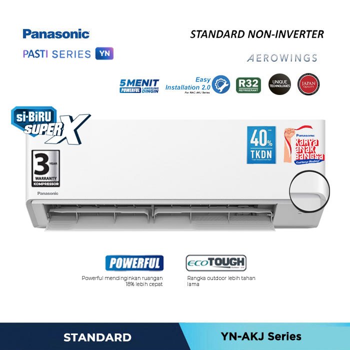 AC STANDARD 2 PK PANASONIC CS-YN18AKJ (UNIT ONLY)
