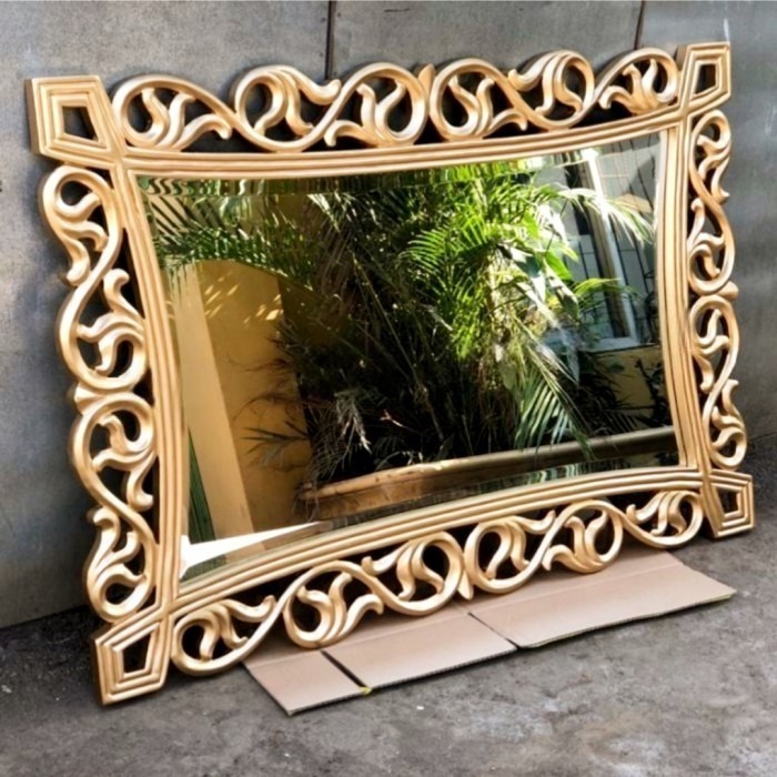 Kaca Cermin Hias, Cermin Hias dinding, Pigura Kaca Cermin Hias Ukiran