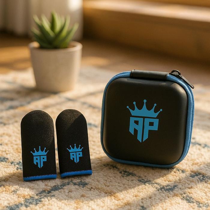 AP KING ANDRA ST Sarung jempol murah untuk main game logo AP king (tidak dengan dompet)