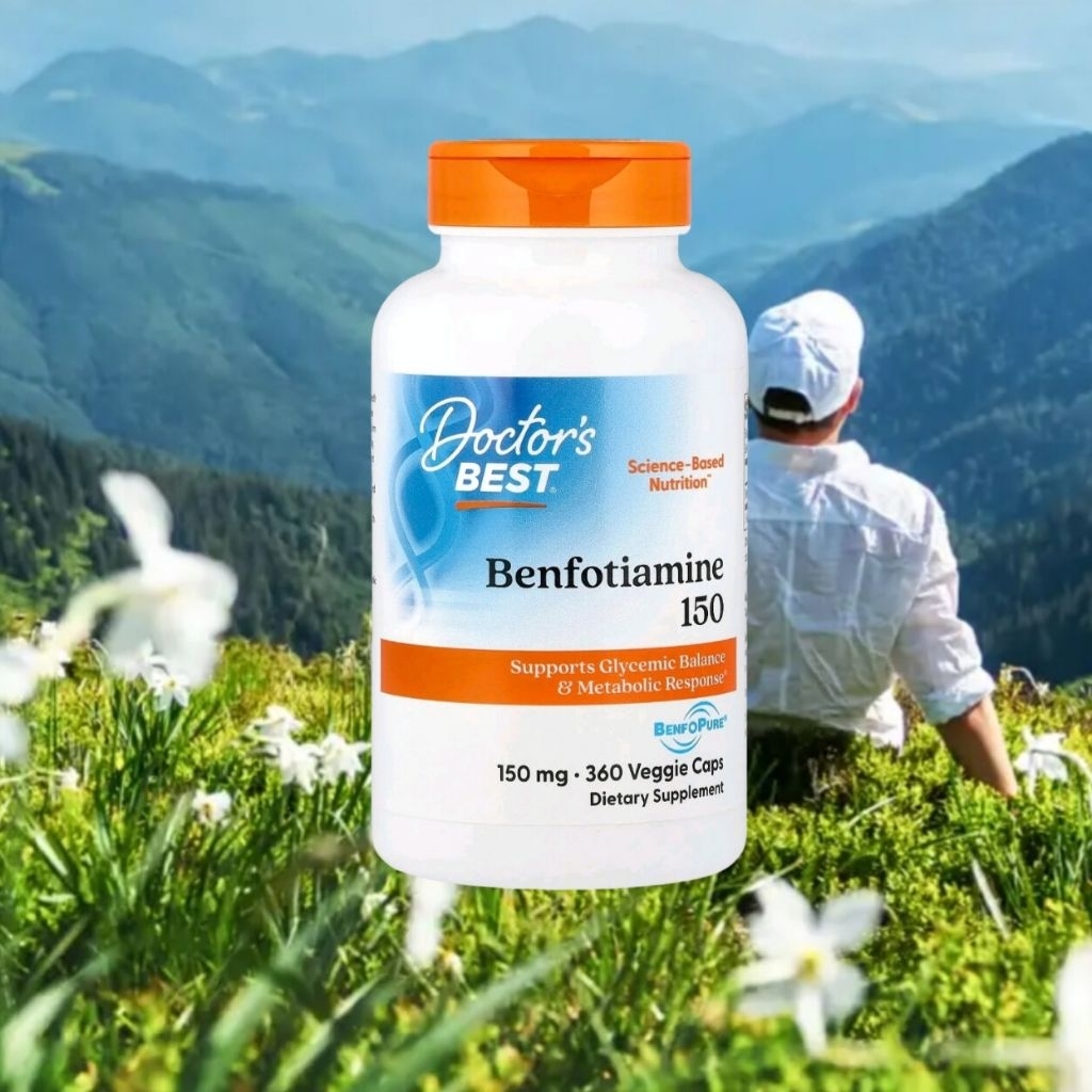 Doctor's Best Benfotiamine 150 mg 360 Veggie Caps