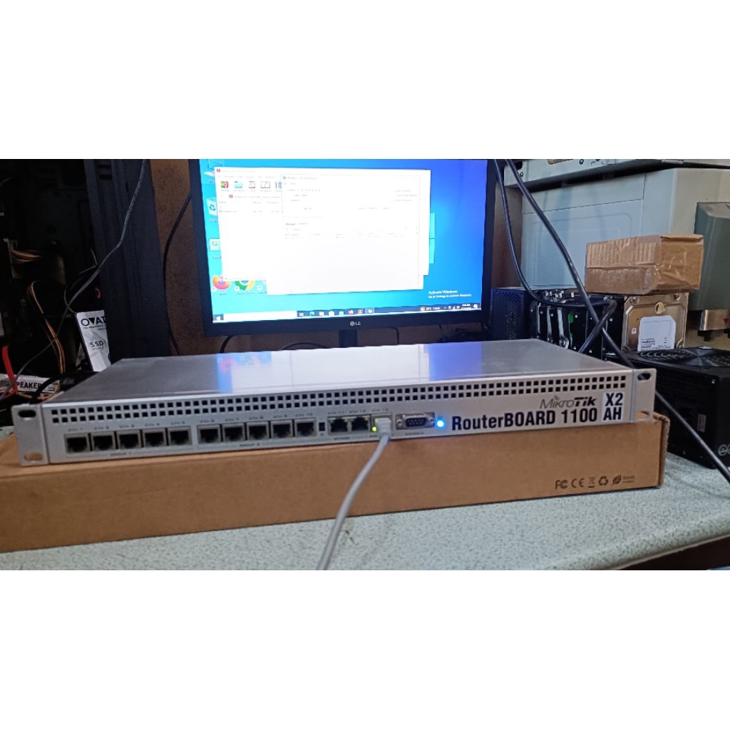 mikrotik RB 1100 AH x2