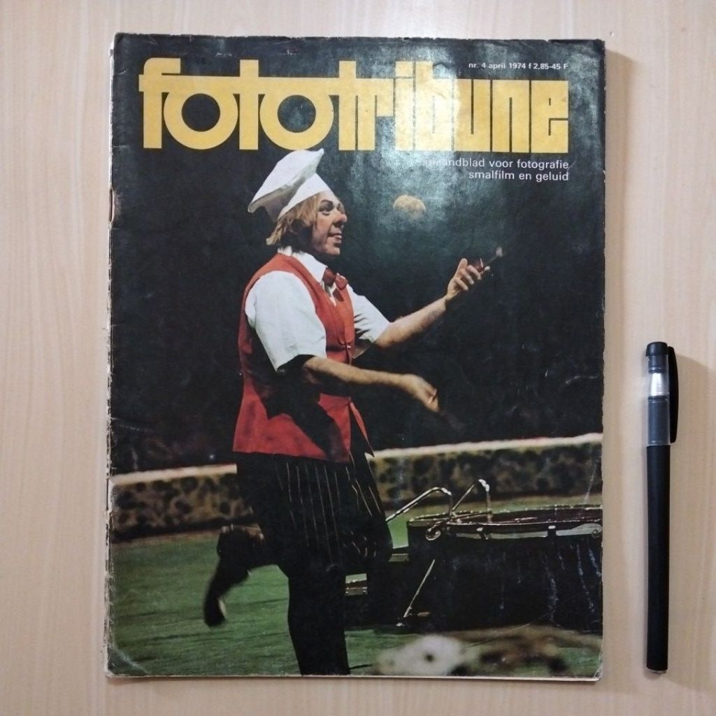MAJALAH FOTOTRIBUNE - APRIL 1974 - Majalah Jadul Bekas Murah Original - B13