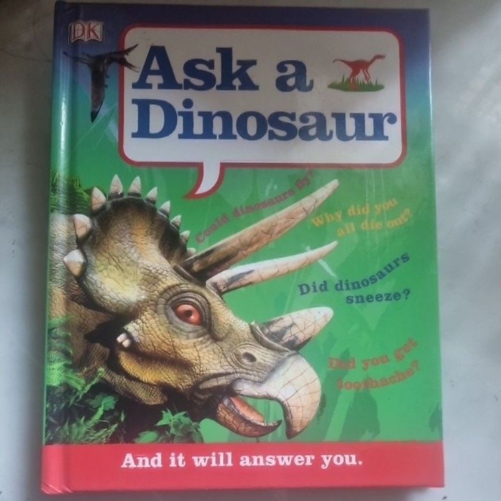 preloved book: Ask a dinosaur