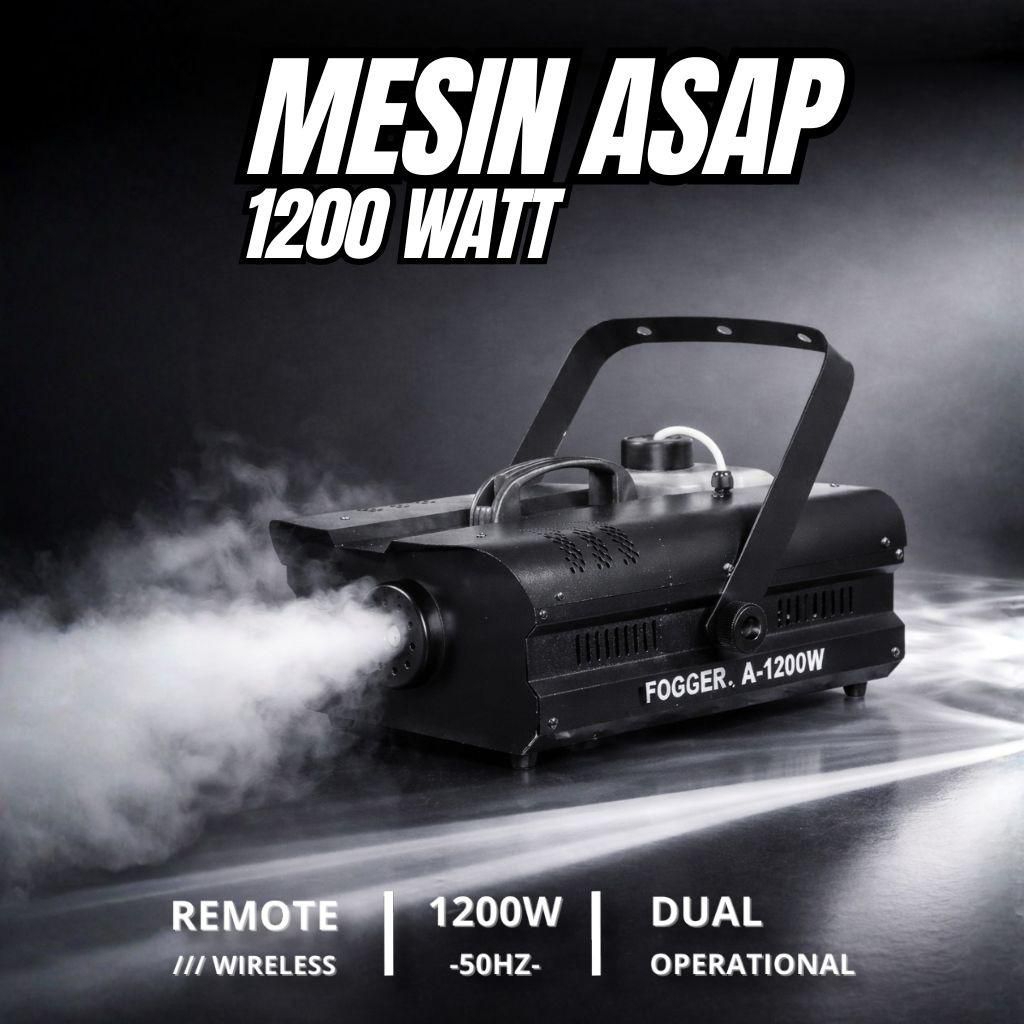 Mesin Asap Panggung 1200 watt Smoke panggung lighting stage