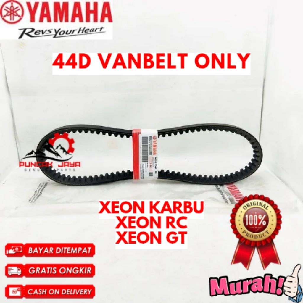 VANBELT ONLY ORIGINAL YAMAHA KODE 44D, VANBELT ONLY XEON KARBU, VANBELT ONLY XEON RC VANBELT ONLY XE