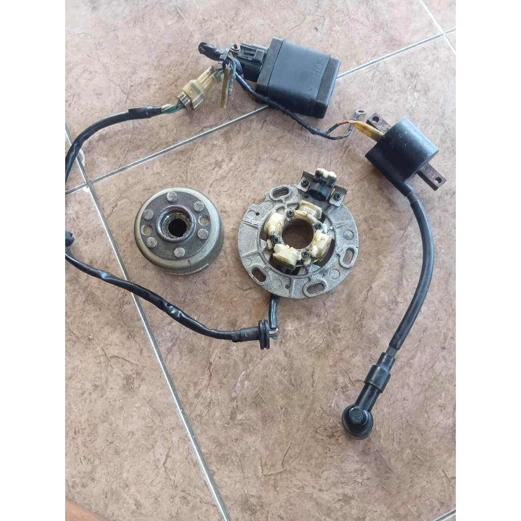 magnet yz125 ori copotan motor fullset 4ss pick up panjang
