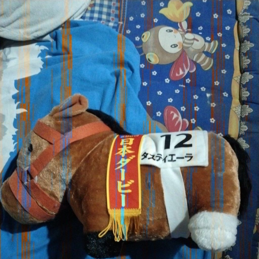 BONEKA KUDA BALAP THOROUGHBRED COLLECTION NO. 12 JUMBO NEWTAG