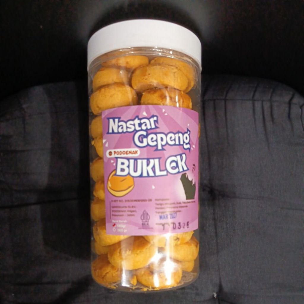 kue nastar gepeng buklek