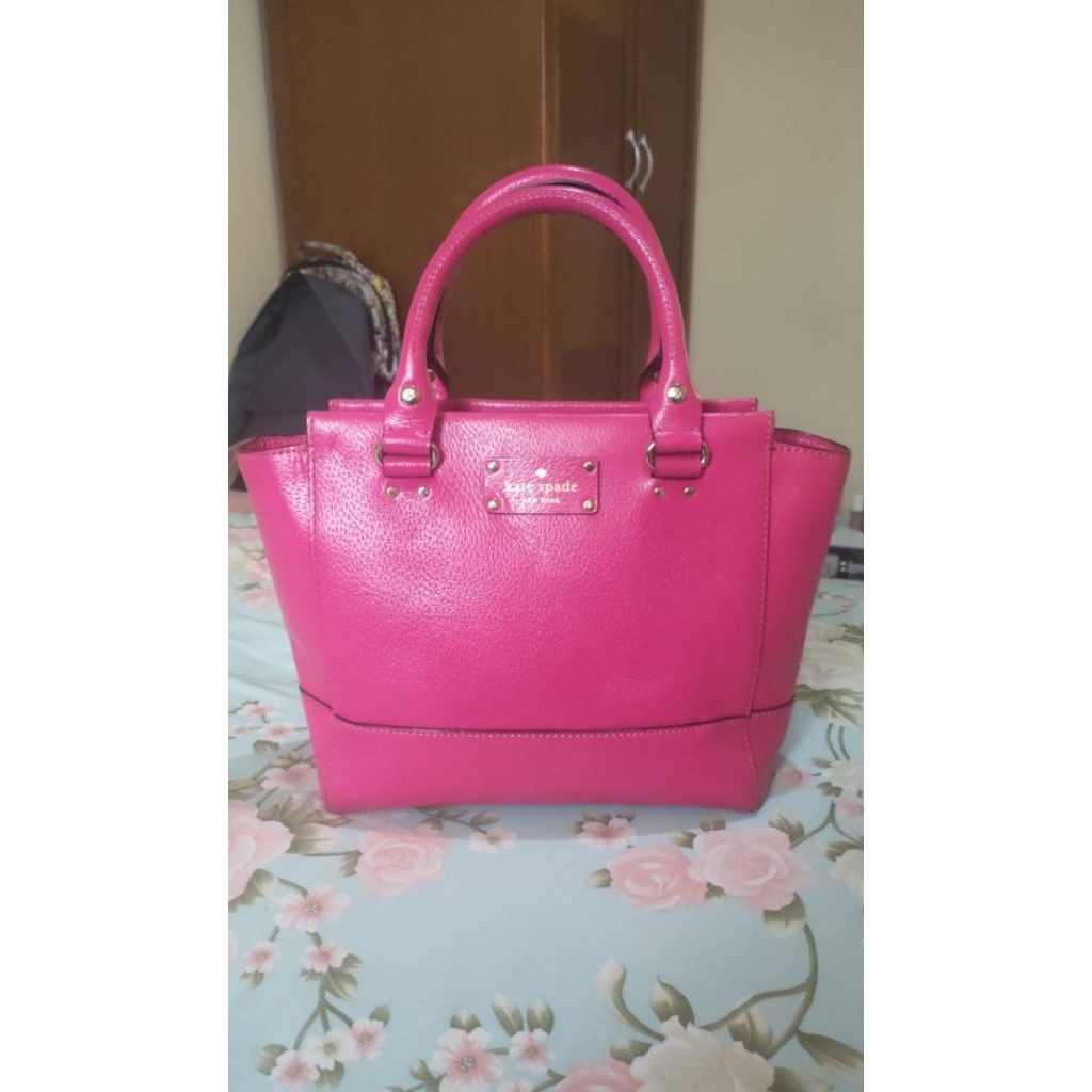 Preloved Tas Kate Spade New York Warna Pink Vintage