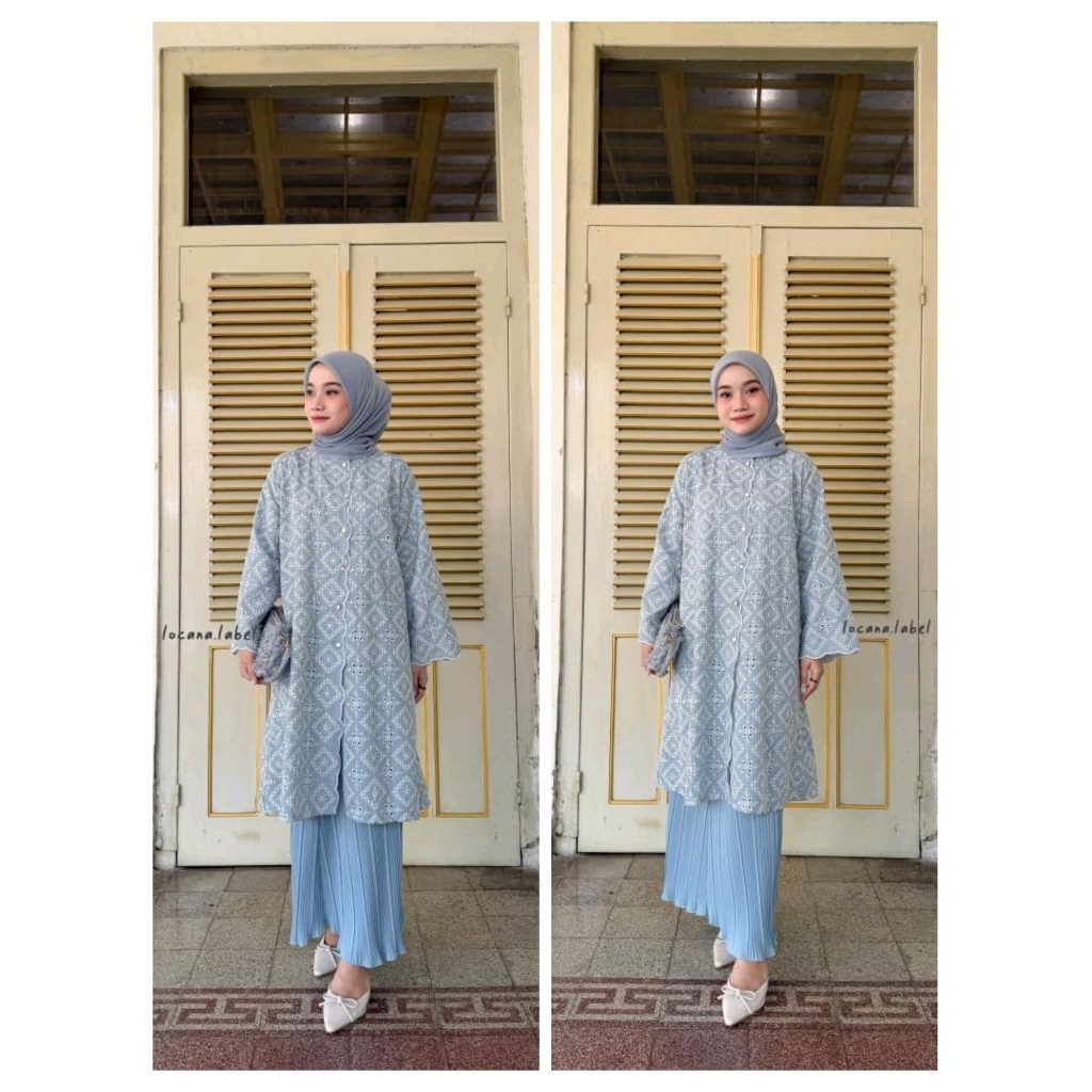 ATHAYA TWOTONE RENDA TUNIK LOCANA LABEL