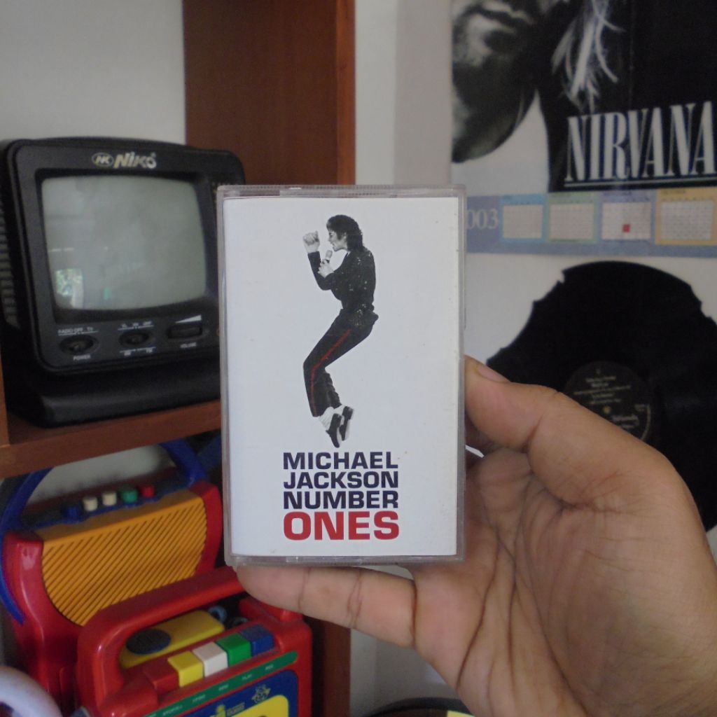 Kaset Pita /Tape Michael Jackson Number Ones Original 100% Berfungsi/Tested