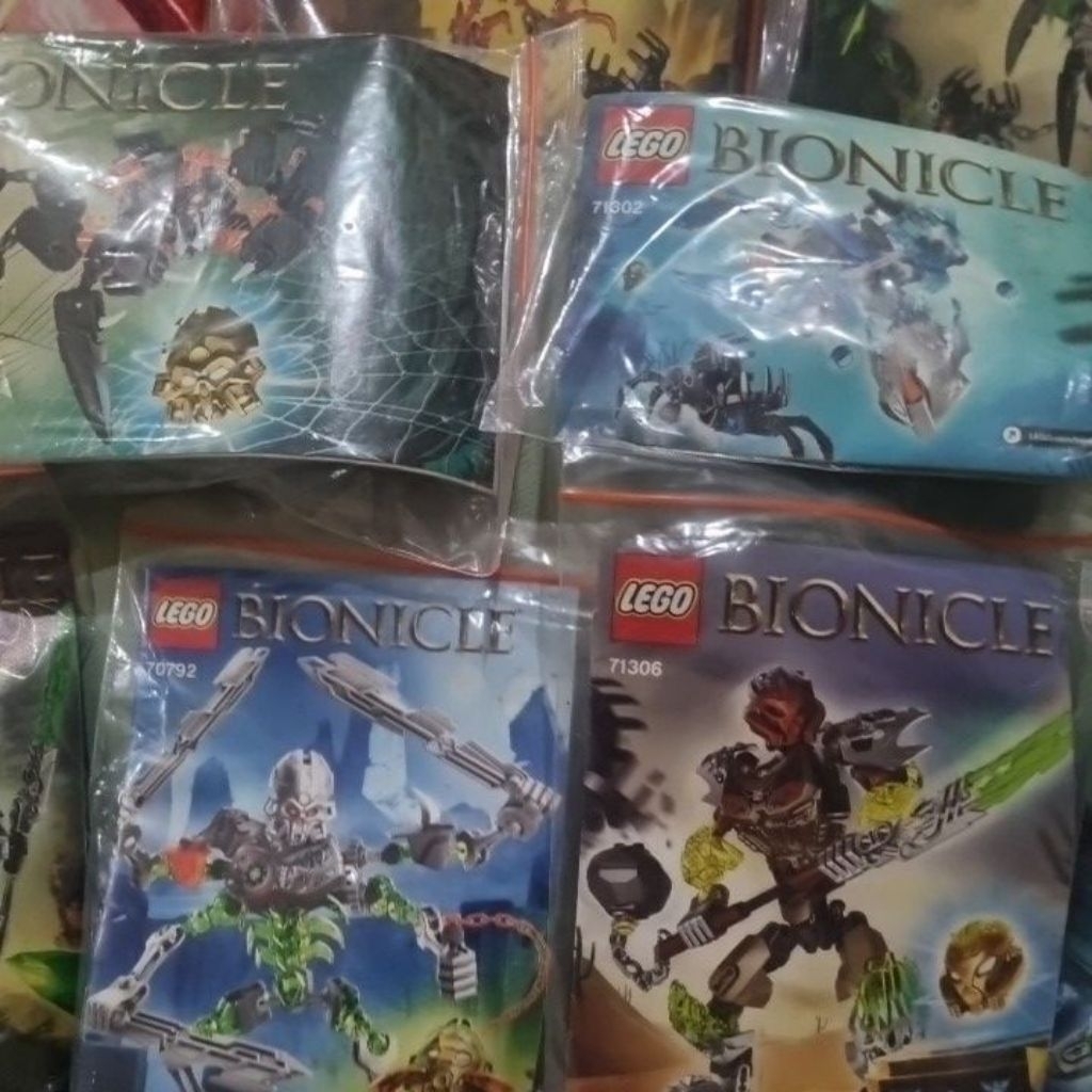 preloved Lego Bionicle  Collection