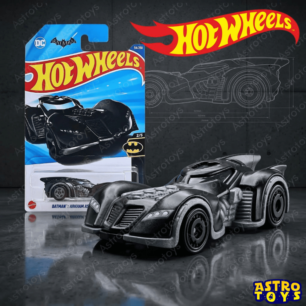 Hot Wheels Batman Arkham Asylum 1:64 / Mainan Diecast Mobil Hotwheels Original