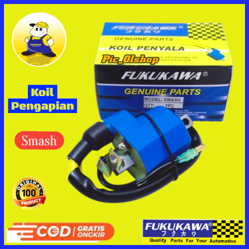 Koil Penyala Standar Racing SMASH SHOGUN 110 125 TITAN AXELO ARASHI Coil Original Fukukawa