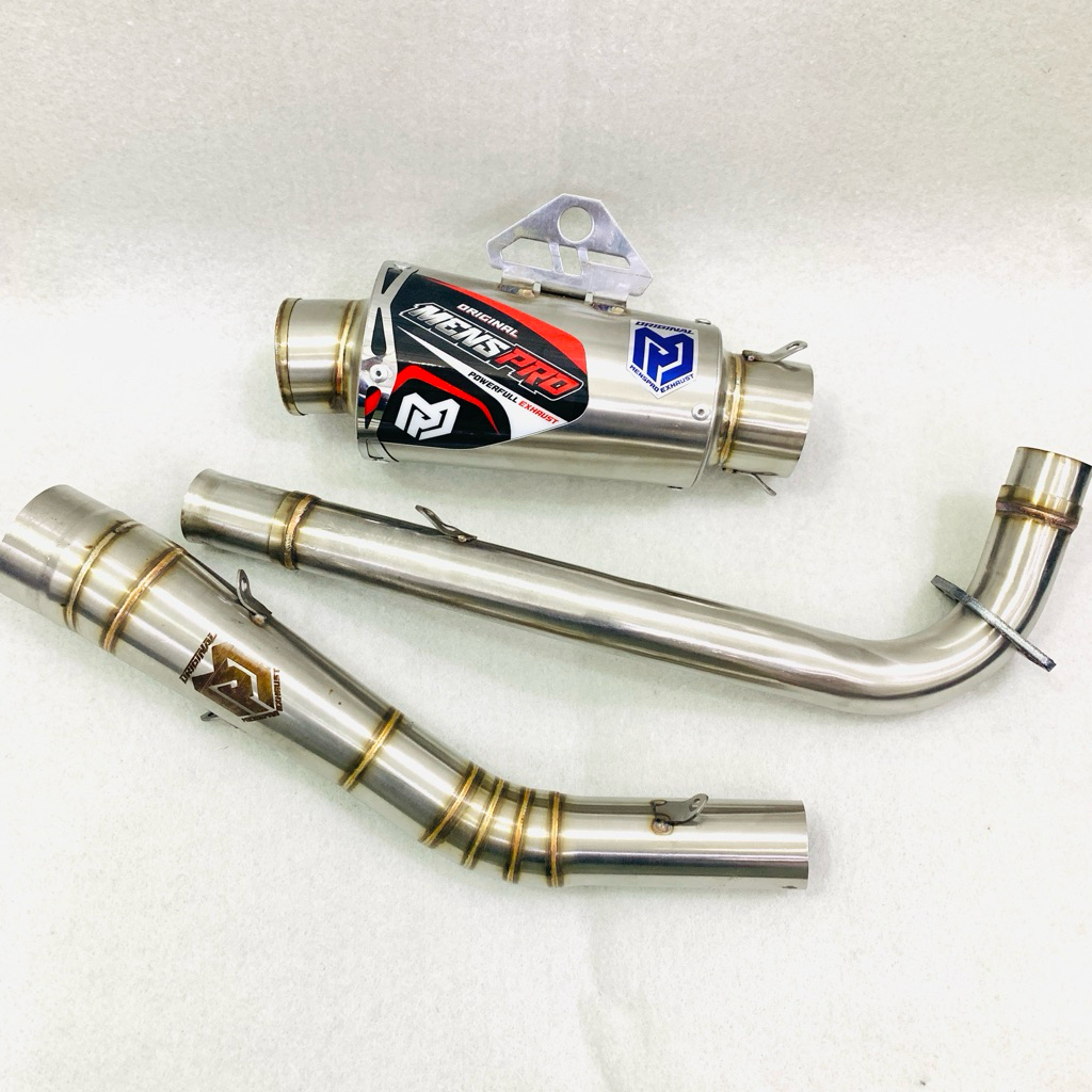 Knalpot Original R2 Muffler GTX  Boreup Harian pemasangan standrt Jupiter z Robot Vega R ZR Karisma 