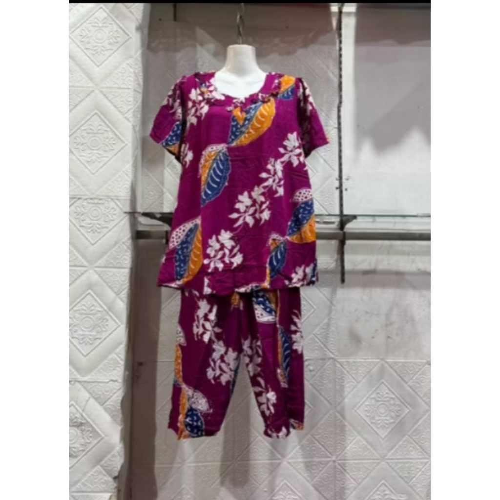 STELAN ALVIN BATIK CETAK  DEWASA CELANA 3/4