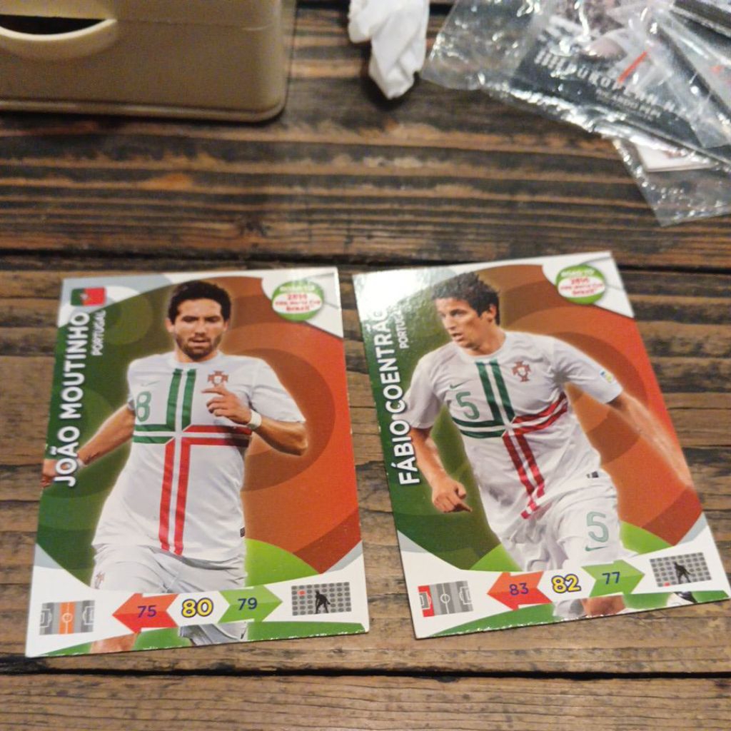 kartu bola panini xl adrenalyn road to world cup 2014 Portugal base card