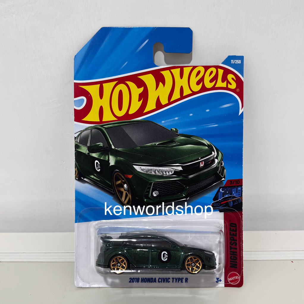 Hot Wheels 2018 Honda Civic Type R | Hot Wheels Hot Item | Hot Wheels Original