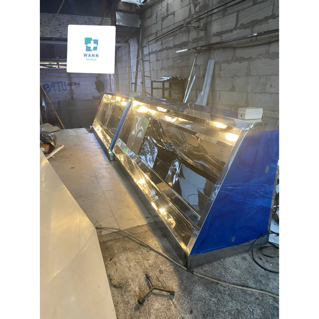 Hood exhaust dan ducting pembuang asap dapur resto