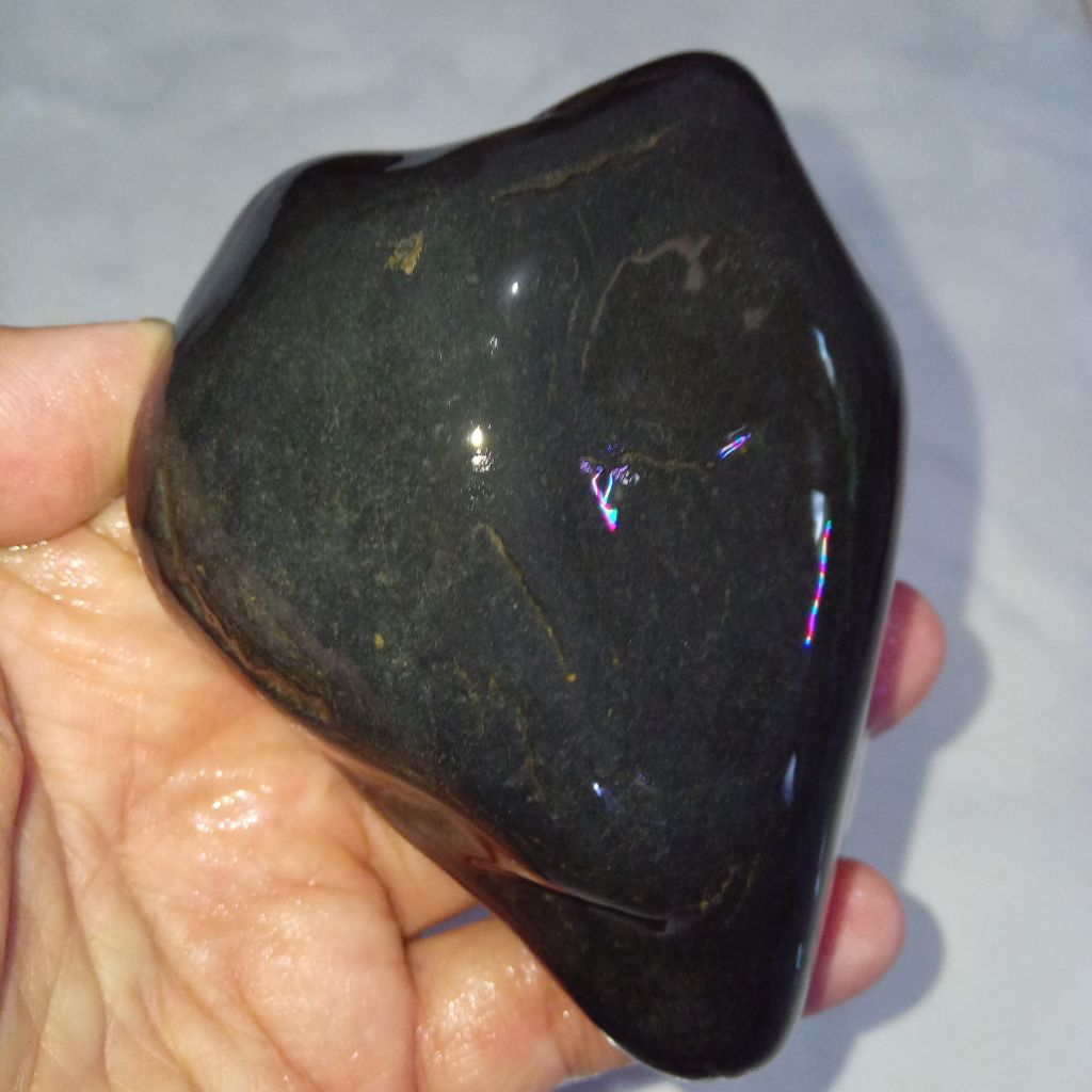 Original Batu Petir Hitam Asli Sumatera Guna Penyembuhan & Pagar Diri