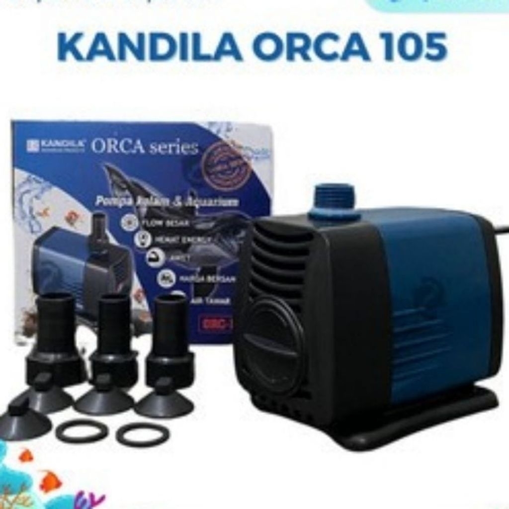 KANDILA ORCA 105 Pompa Aquarium Kolam Koi 3000 LH