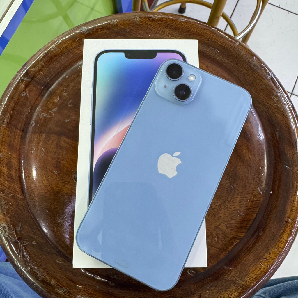 Iphone 14 Plus 128gb ibox second bekas pakai