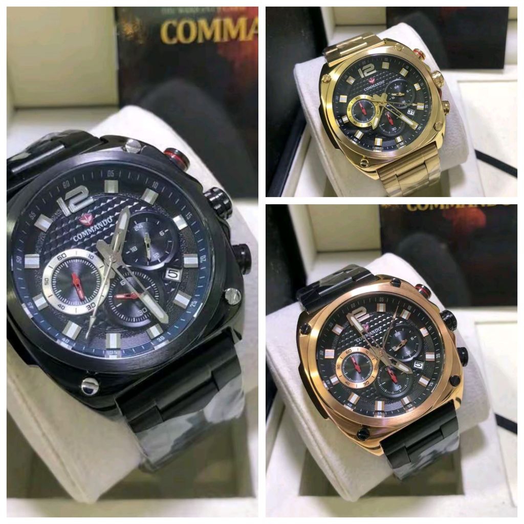 CM 7010 COMMANDO 7010 JAM TANGAN PRIA COMMANDO 7010 ORIGINAL