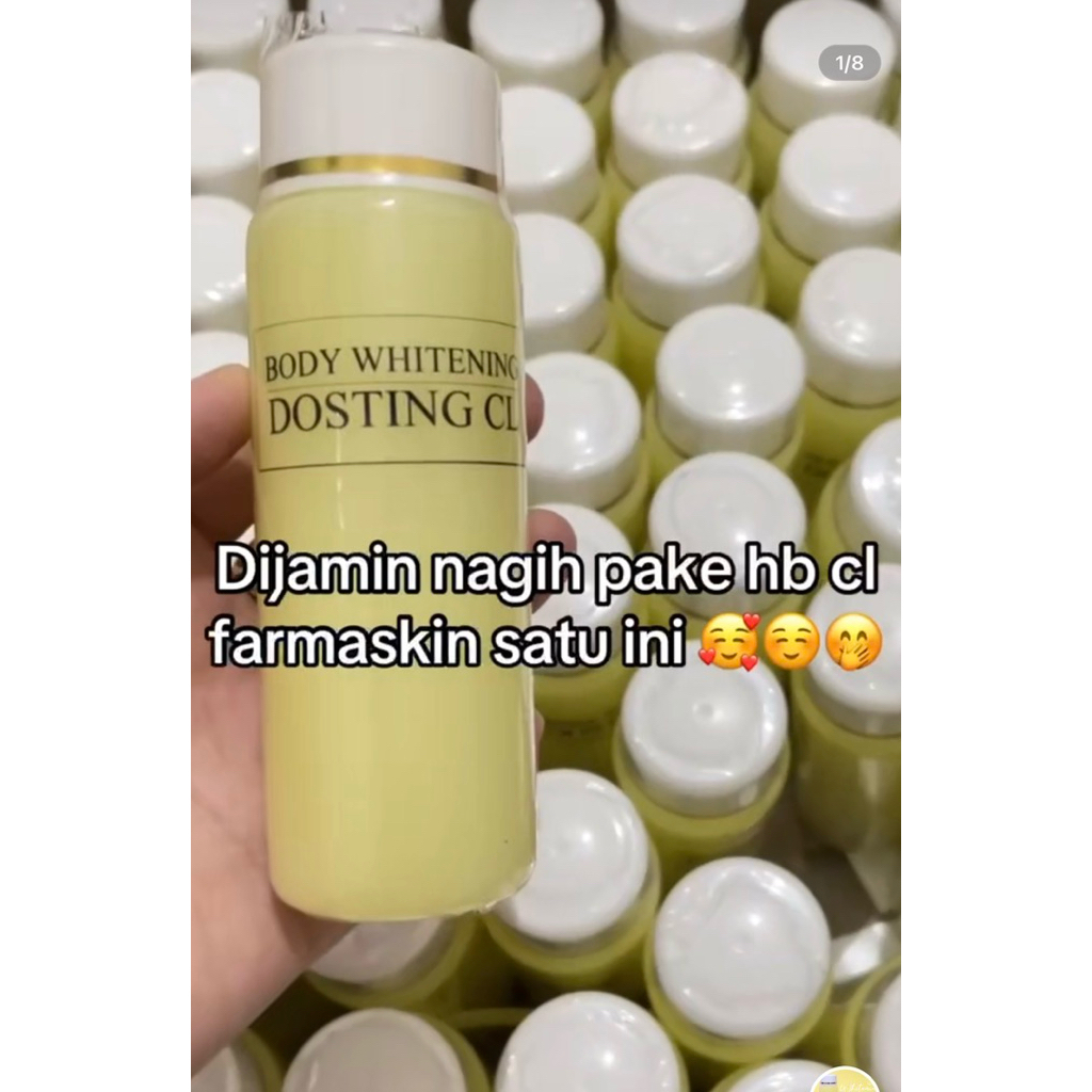 (Original)Pemutih Kulit HB Farma CL Double Dosis