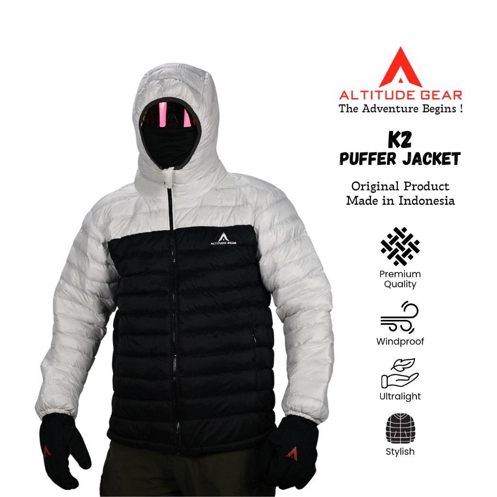 Altitude Gear K2 Jaket Gunung Outdoor Pria Wanita Camping Traveling