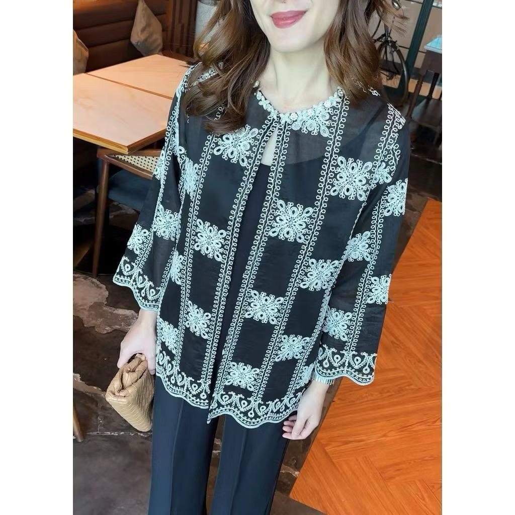 Judith outer Brand Hakana ready stock black & cobalt blue