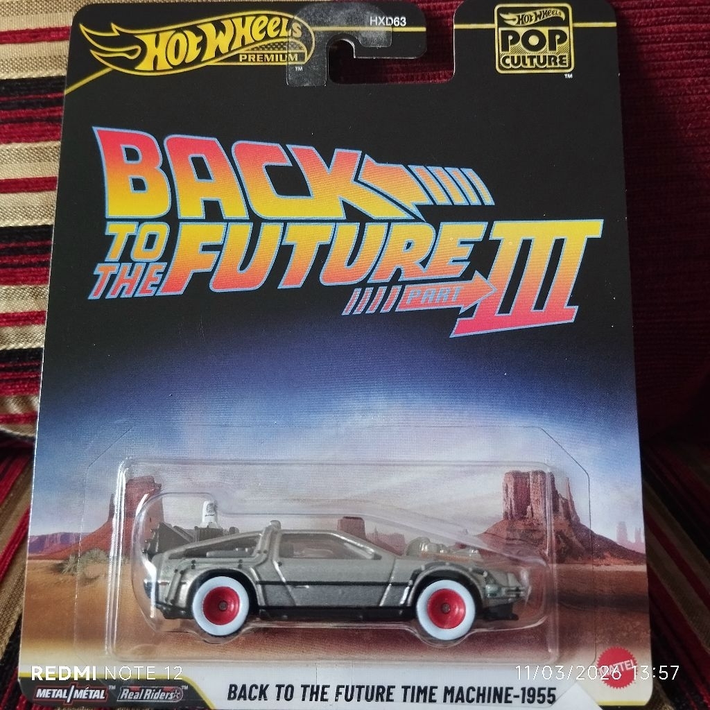 Hot Wheels Back To The Future Time Machine-1955 (Premium)