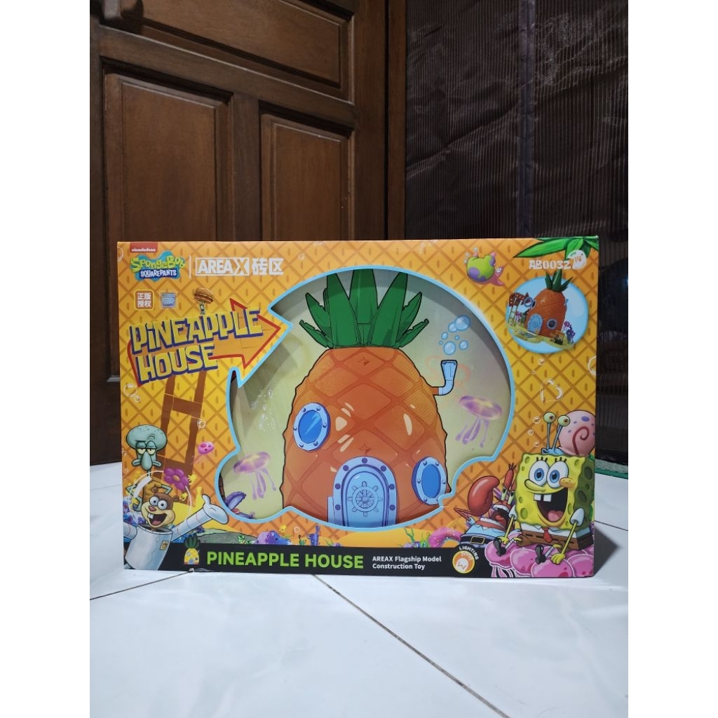Bricks Spongebob Area-X AB0032 Pinapple House