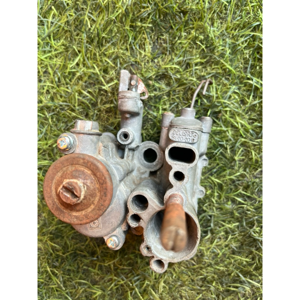 Karbu vespa delorto 20.20 original copotan