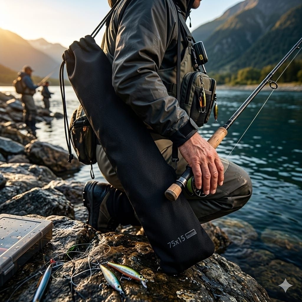 TAS JORAN /TEGEK PANCING 75 CM, TAS PANCING MURAH