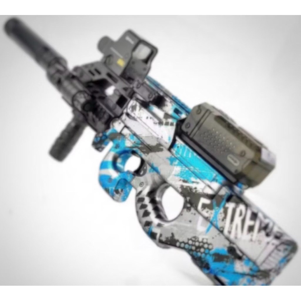 Mainan gel blaster tembakan model P90