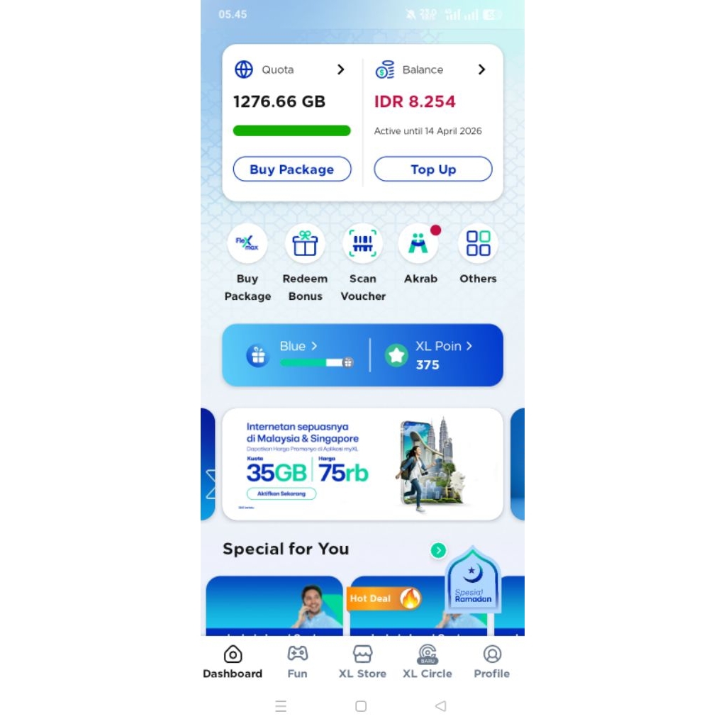 Kartu XL Xtra Combo VIP Plus 90% 1TB