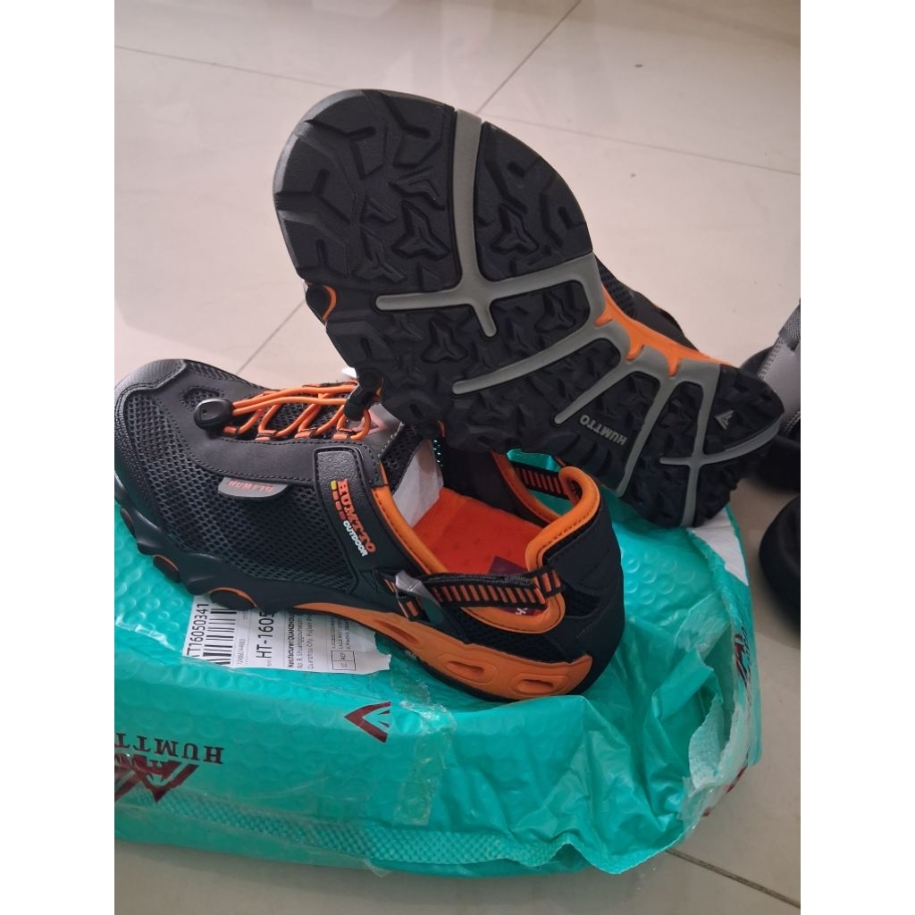 Humtto sepatu gunung trekking hiking santai Breathable Shoes Men Winter  outdoor shoes