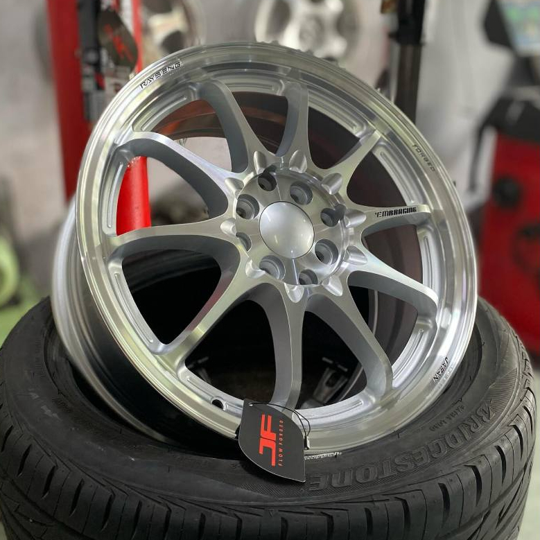Velg Racing Mobil Ce28 R16 pcd 4X100 Dan 4X114.3 Polish Full Pelk Alloy Ring 16 Lebar 7 et 40 cocok 