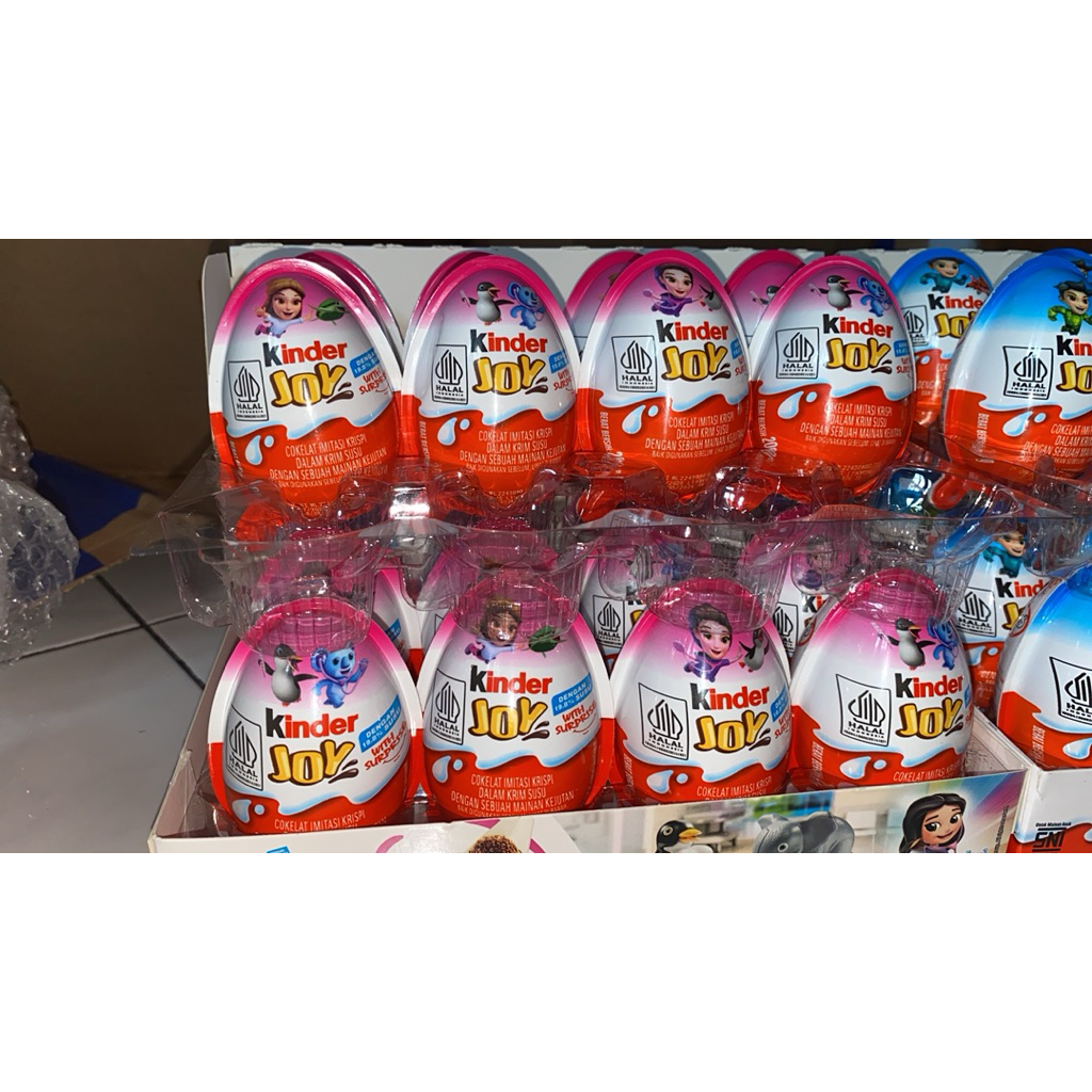 Promo Kinder Joy 1 Box Isi 12 Kinder Girl Kinder Joy BONUS MASKER