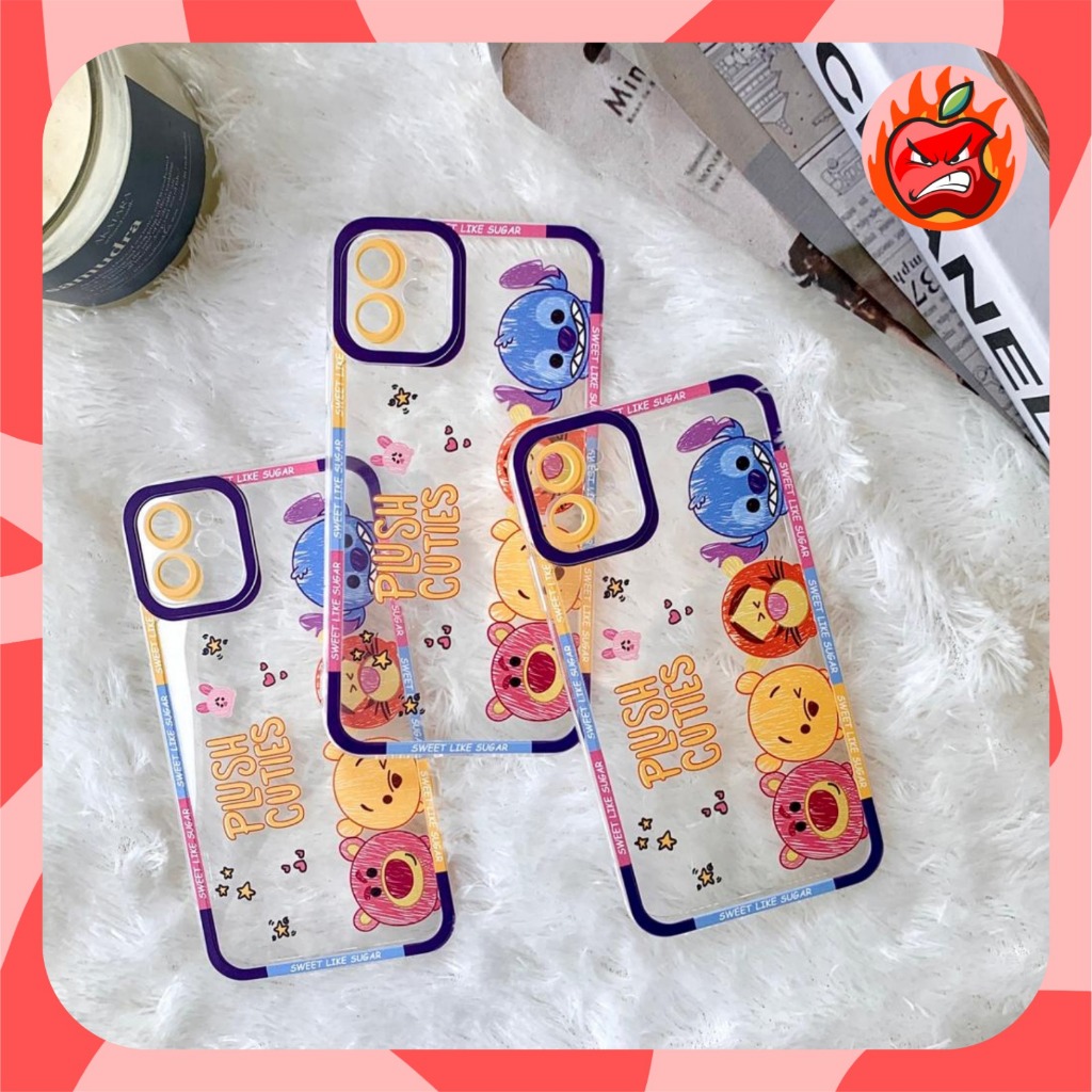 PLUSH CUTIES ANGEL EYE PRINTING case redmi 10 7a 9 9a 9c a1 4a 8 8a pro 10c 9t 7 5a 6a 12 12c 13c 14