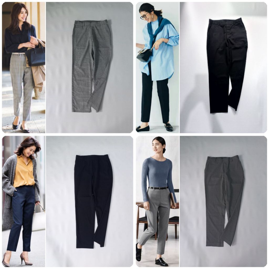 UNIQLO Ezy Ankle Length Pants (M)