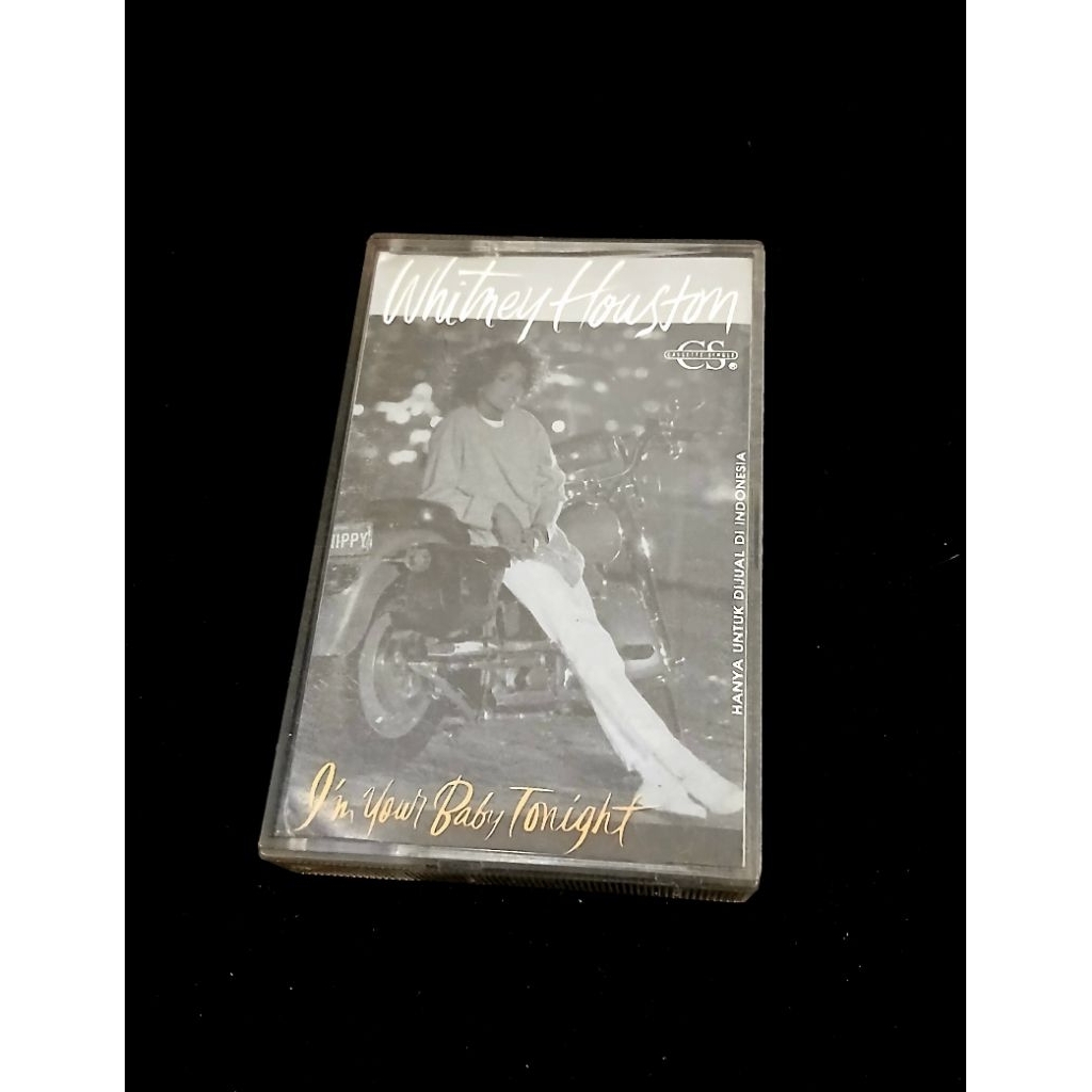 Kaset Pita WHITNEY HOUSTON - Im Your Baby Tonight | Cover No Coretan, Ada Tempelan Stiker