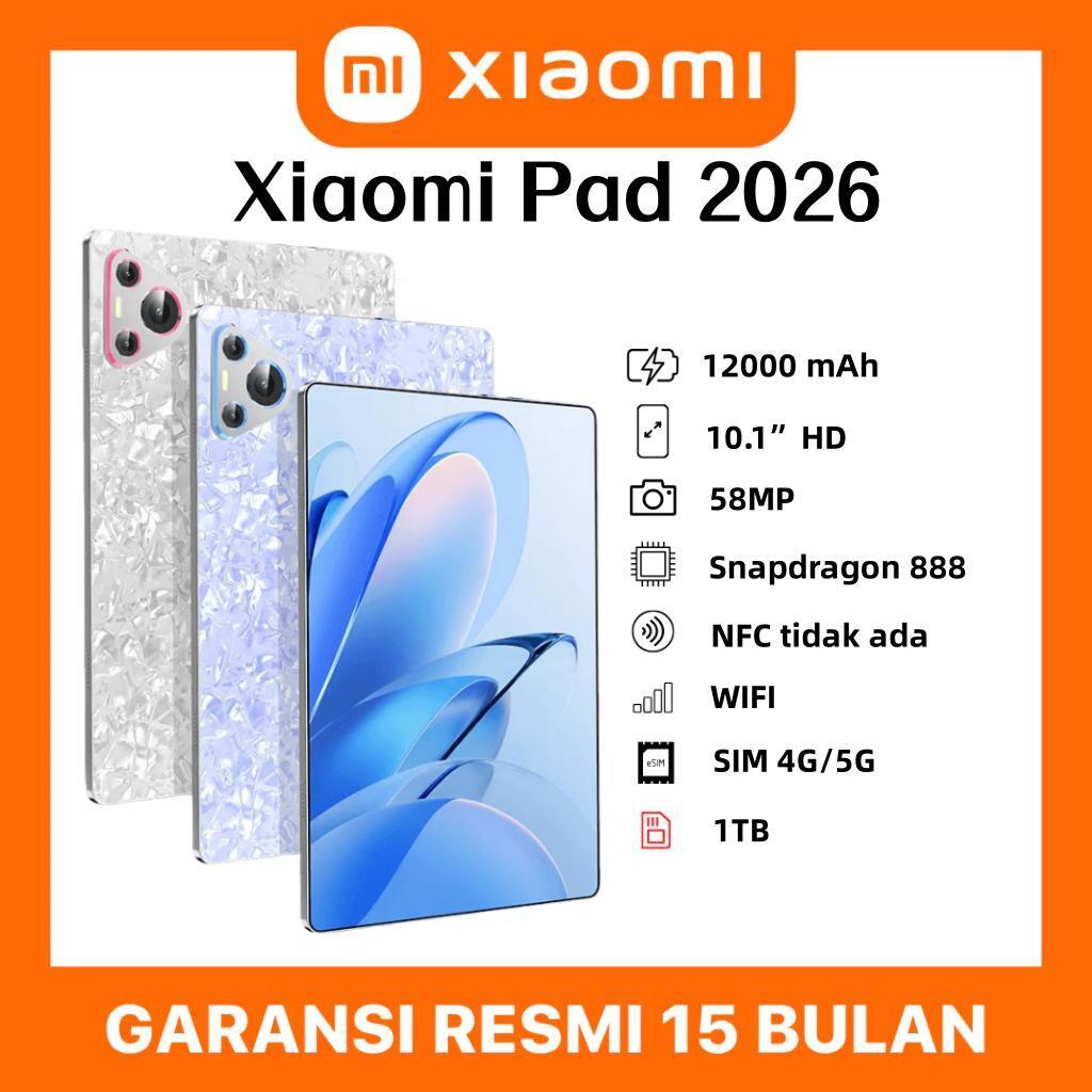 Xiaomi Pad 5G Android Tablet 10.1" 16GB+1TB Snapdragon 888 Tablet Murah | 120Hz OLED FullView Layar 