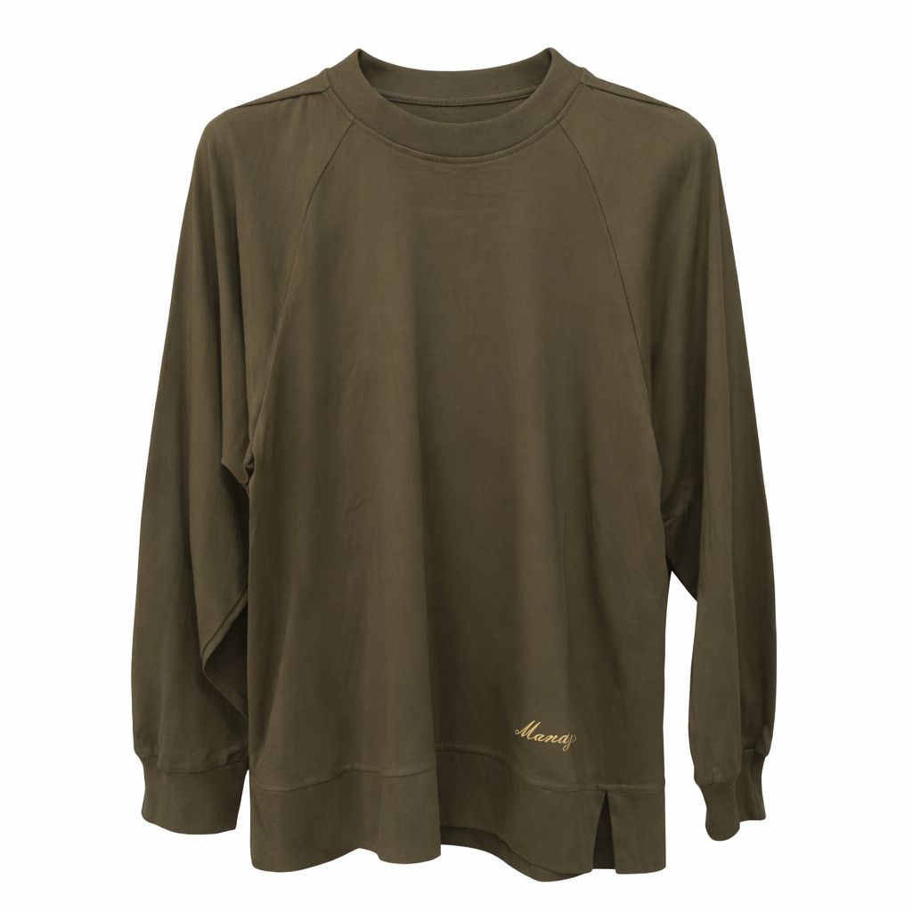 CUCI GUDANG BAJU MANDJHA IVAN GUNAWAN CLAUDIA GREEN BLOUSE