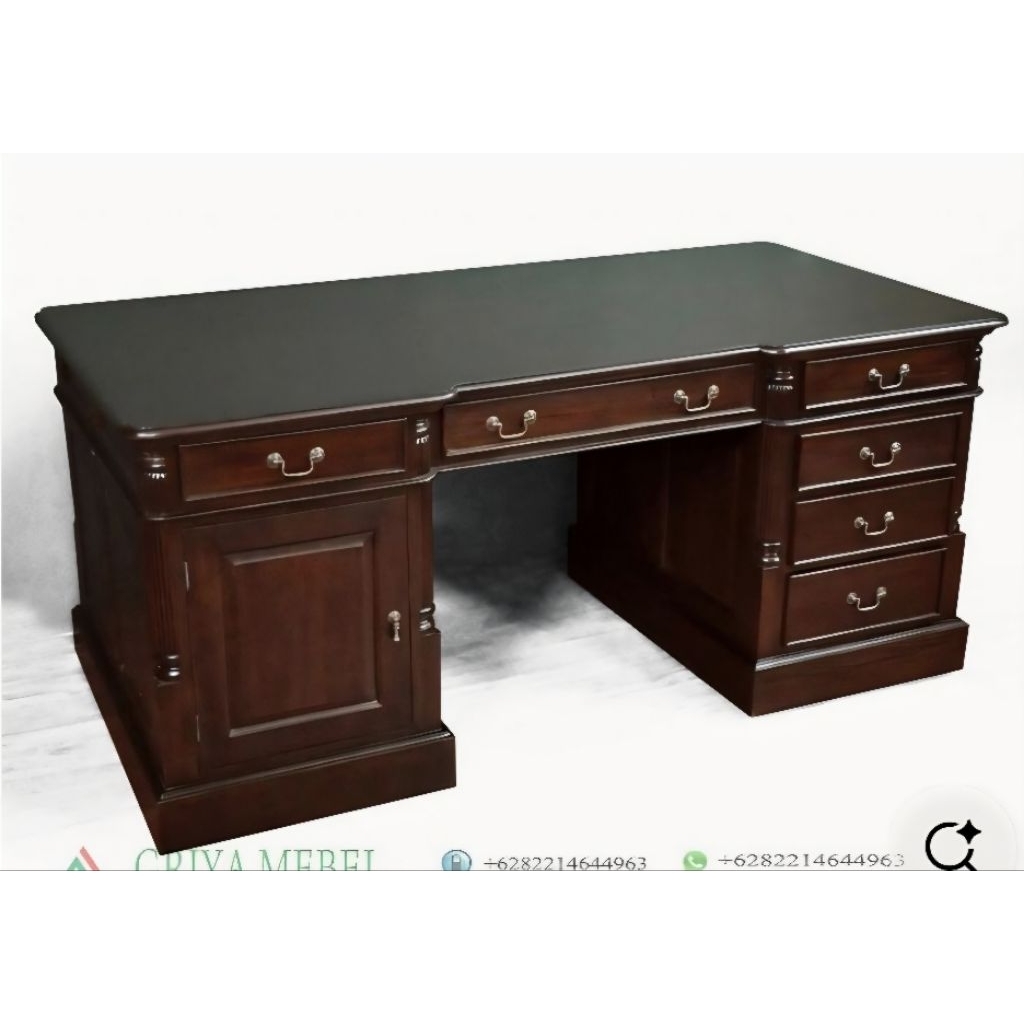 Meja Kantor Jati Jepara I Meja Kerja Jati Jepara I Meja Belajar