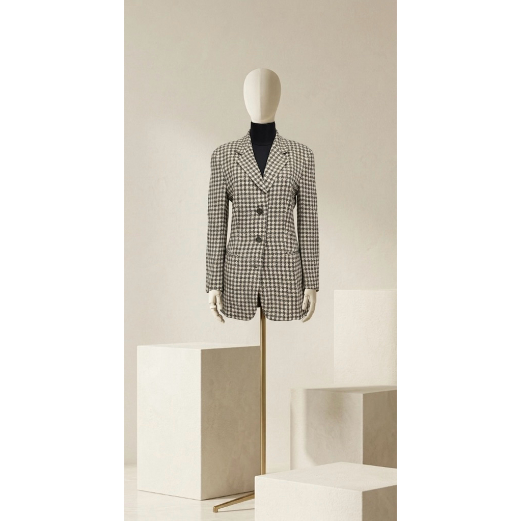 Emporio Armani Houndstooth Blazer