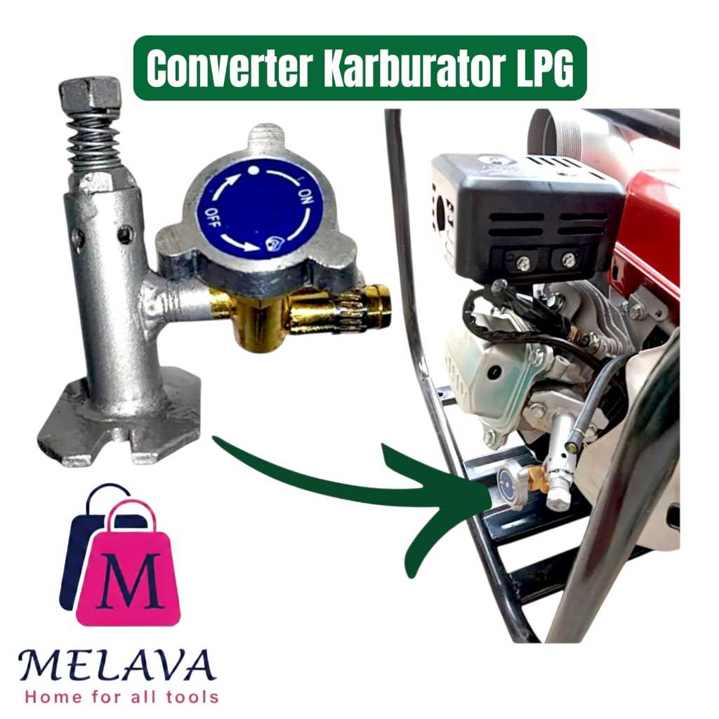Converter karburator LPG rakitan Carburator converter BBG Assy Gas LPG,Buatan sendiri, dipakai di me